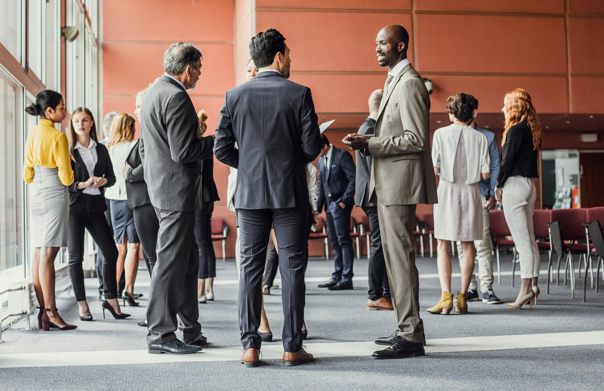 Business People on a Conference Event